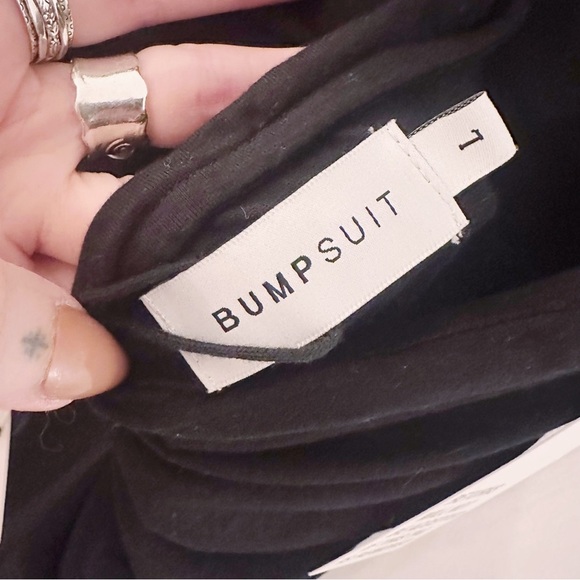 Bumpsuit The Ruched Halter Evening Dress Black Pregnancy Maternity NWT - Picture 6 of 8